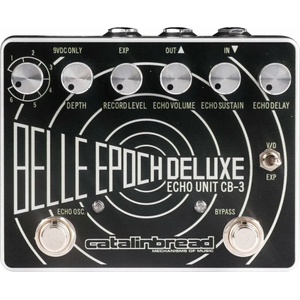 Catalinbread Belle Epoch Deluxe Black On Silver Eфект за китара (CATBELDBS)