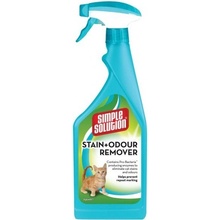Simple Solution Simple Solution Stain & Odor Remover Odstraňovač škvŕn a pachu pre mačky, 750ml