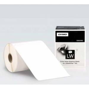 DYMO S0904980, 104mm x 159mm, бели, големи хартиени етикети (S0904980)