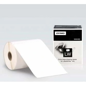 DYMO S0904980, 104mm x 159mm, бели, големи хартиени етикети (S0904980)