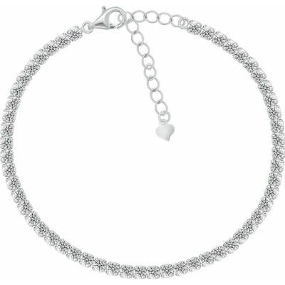 Brilio Stříbrná Tenisový náramek s čirým zirkonem, model BRC171W