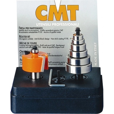 CMT Orange Tools CMT | Falcovací sada na polodrážku Ø34,9x12,7 / stopka Ø12 mm
