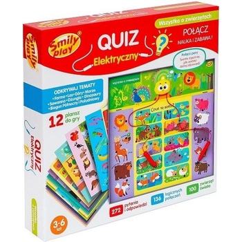 Smily Play - Електронна викторина „Животни - Настолна игра