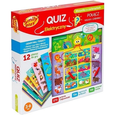 Smily Play - Електронна викторина „Животни - Настолна игра