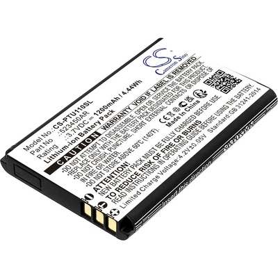 Cameron Sino Батерия за Panasonic Kx-Tf200, Kx-Tu110 и други, 1200 mAh, Li-Ion (CS-PTU110SL)