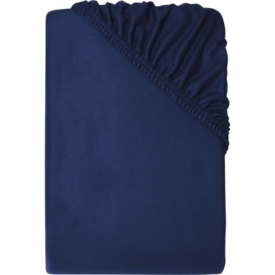 LIVARNO fleece napínací prostěradlo navy modrá 90-100x200 – Zboží Dáma