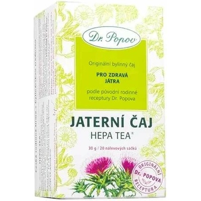 Dr.PoPOV čaj HEPA TEA 20 x 1,5 g