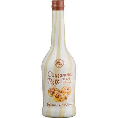 Tokaj Spirit Cinnamon Roll cream liqueur 15% 0,5 l (čistá fľaša)