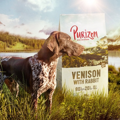 Purizon Adult divina a králik bez obilnín 12 kg