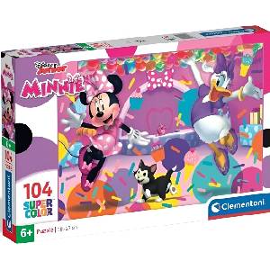 Clementoni Детски пъзел Clementoni от 104 части - Дисни Мини Маус (25054) - baby