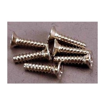 Traxxas кръстата винт 3x12mm потънала глава цинк. (6)