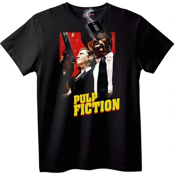 NOONEBRAND Тениска Филм Криминална история - 2XL, Black