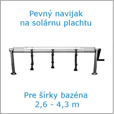 Navijak pevné 2,6 - 4,3 m