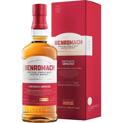 Benromach Unpeated 46% 0,7 l (kartón)