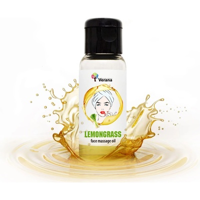Verana Masážny olej na tvár Citrónová tráva, 30 ml