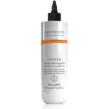 FarmaVita Amethyste Instant Colouring Fluid Възстановяваща цветна маска за медни тонове цвят Copper 250ml
