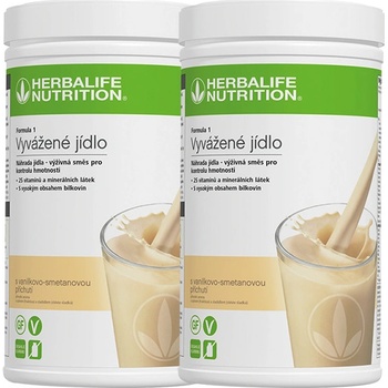 Herbalife 2x koktejl Formule 1 2 x 780 g