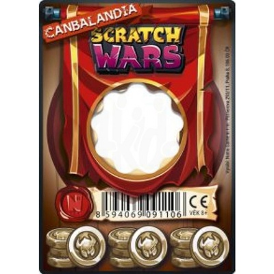 Scratch Wars Karta zbraně Canbalandia