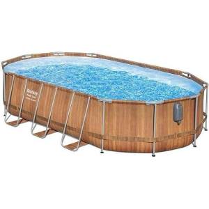 Bestway Басейн за двора Power Steel® Comfort Jet Series 6.10m x 3.66m x 1.22m 56719
