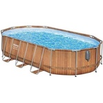 Bestway Овален басейн Bestway Comfort Jet 610 х 366 х 122 см