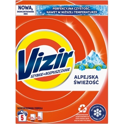 Vizir Prací prášok Alpine Fresh 5 PD
