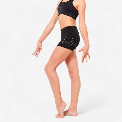 Domyos dětské gymnastické kraťasy černá – Zboží Dáma