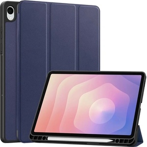 Gigapack Samsung Tab S11 5G GIGAPACK Tok стоящ, с кожен ефект, активен FLIP, моливник, СИНЬО GP-177312 (GP-177312)