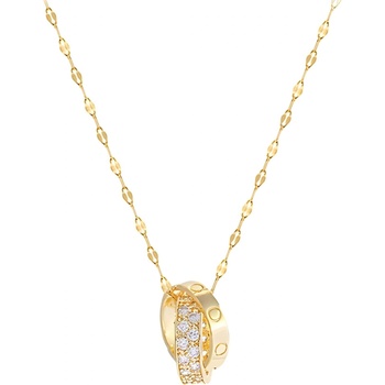 HARAHU Колие en-21090 - Златен kp21090 (en-21090)