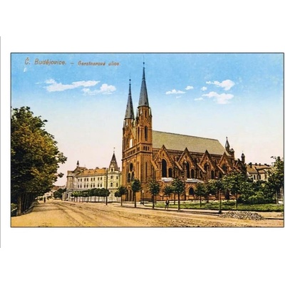 Herbia s.r.o. Pohlednice ČB Gerstnerova ulice