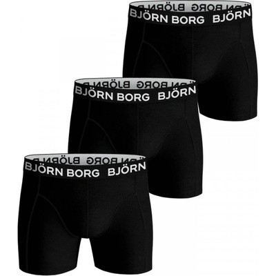 Björn Borg Боксерки за момчета Björn Borg Shorts Solid 3P B - black beauty