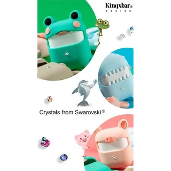 Image 1 of Kingxbar Airpods / Airpods 2 Kingxbar Silicone case