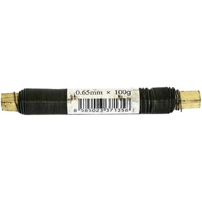 Drôt GreenYard 0,65 mm, 100 g, PVC čierny