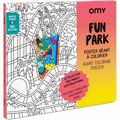 OMY Vyfarbovací plagát FUN PARK