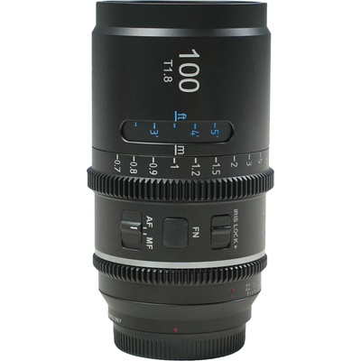SIRUI Astra 100mm T1.8 1.33X Full-frame Auto Focus Anamorphic Cine Lens (Z Mount, Blue Flare) Bajonet: L, Flare: Blue