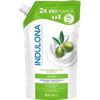 Indulona Tekuté mydlo náhradná náplň Oliva 500 ml