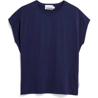 Armedangels Дамска тениска ARMEDANGELS Women's Slub Jersey T-shirt - Tinted Navy - размер XS (916-6595-0311)