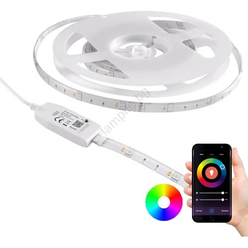 Polux RGB LED Димируема екстериорна лента Wi-fi LED/6.5W/IP65 2м Tuya (SA1116)