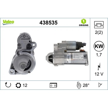 Startér VALEO 438535