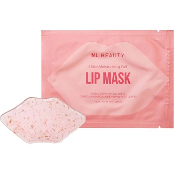 NL Beauty Хидратираща гел маска за устни, 1 брой