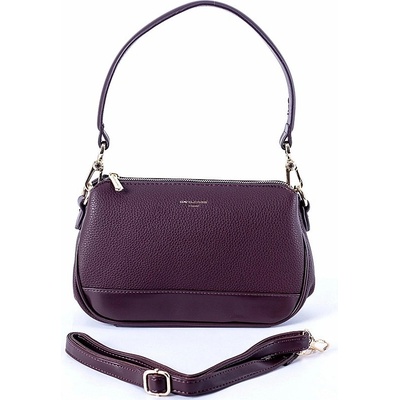David Jones malá kabelka na rameno i crossbody kabelka 7017 tmavěvínová