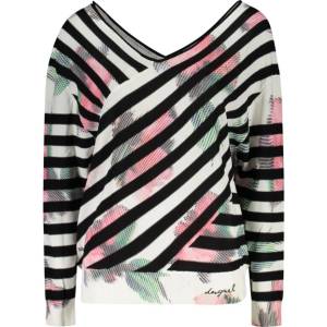 Desigual Дамски пуловер desigual, Размер s, Цвят Черен (26swjf01_ne2000)