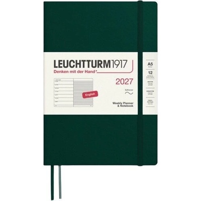 Forest Green Medium A5 Týdenní 2027