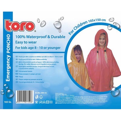 TORO Poncho pláštenka pre deti