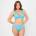 Be You Дамски бикини Be You Ladies Textured Bikini Bottoms - Aqua