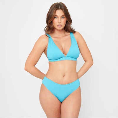 Be You Дамски бикини Be You Ladies Textured Bikini Bottoms - Aqua
