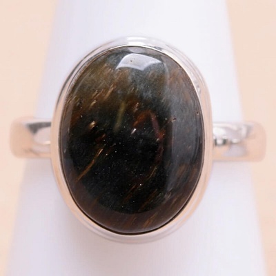 Nefertitis Pietersit prsten stříbro 16687