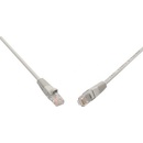 Solarix 28311059 Patch, CAT5E, UTP, PVC, 0,5m, šedý