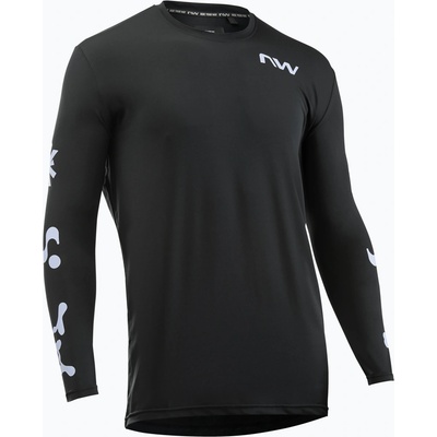 Northwave Xtrail Black/Ice Grey LS pánsky