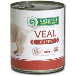 AKVATERA Nature's Protection DOG Puppy Veal, консерва с телешко месо за подрастващи кучета, Литва - 800 гр