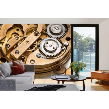 DIMEX ART s. r. o Самозалепваща се флизелинова фототапета античен хронометър 375 x 250 см